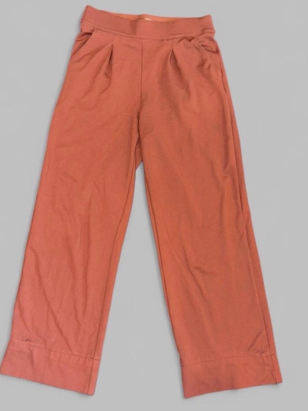 Max Studio Women's Wide-Leg Pants in Terracotta